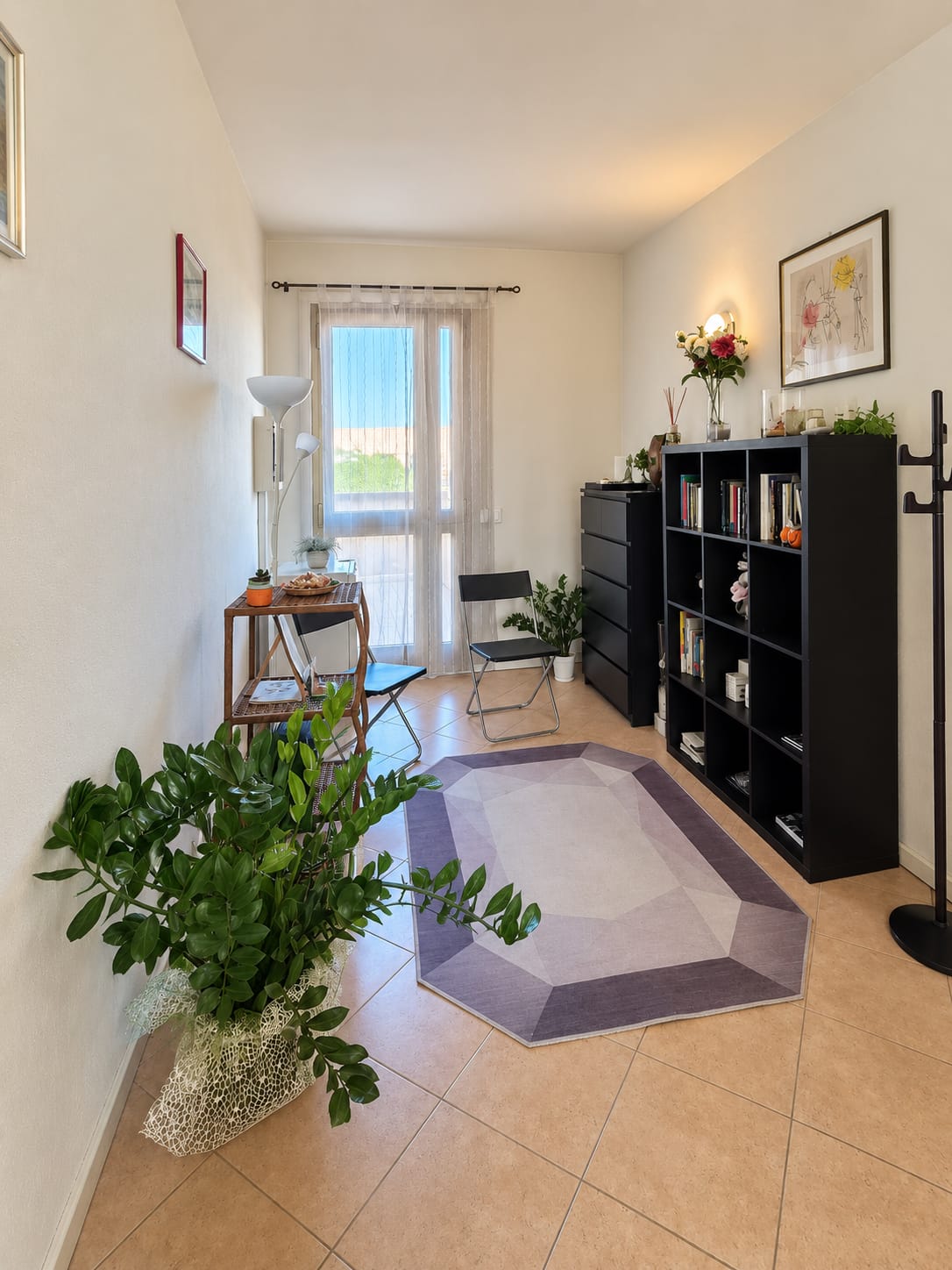 La sala di attesa dello studio di Tiziana Giancola a Pontedera